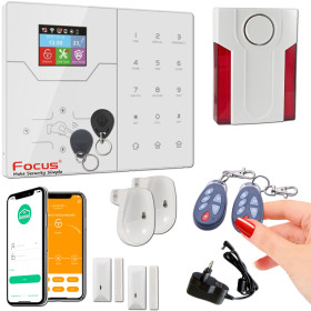 Garage M PACK ST-VGT Bâtiment Surveillance Système Ethernet Connecté Industriel Alarme Maison TCP-IP FOCUS Sécurité GSM Meian 86