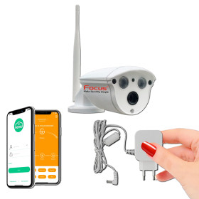 Extérieure HA-8403 avec RJ45 Vision Système Enregistrement Maison Protection Wi-Fi Alarme Nuit Surveillance de Caméra Logement E